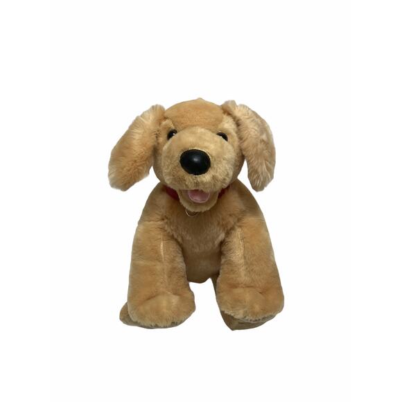 Build A Bear Retired Golden Retriever Labrador Dog Stuffed Plush Toy Plushie - Picture 1 of 9